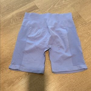 Women's Athletic Shorts in Light Purple